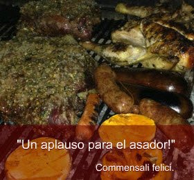 'Un aplauso para el asador! 'Un aplauso para el asador!