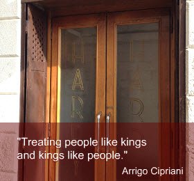 Arrigo Cipriani about people and kings. Arrigo Cipriani about people and kings.