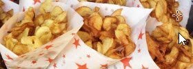 The most typical food and wine specialties: ‘Potato Chips’.