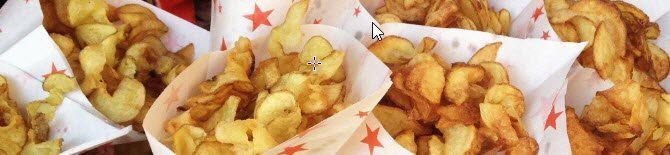 Le specialità enogastronomiche più tipiche: ‘Potato Chips’.