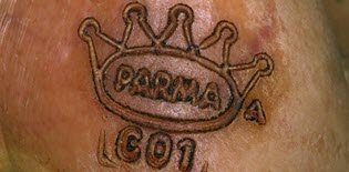 The brand of Prosciutto di Parma (img-01) The brand of Prosciutto di Parma (img-01)