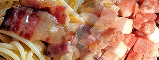 Cured pork jowl or bacon? Cured pork jowl or bacon?